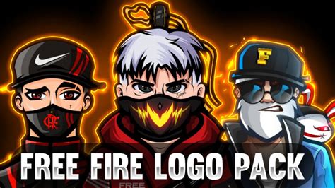 FREE FIRE CARTOON LOGO PACK | GAMING WITH SAIKO - YouTube