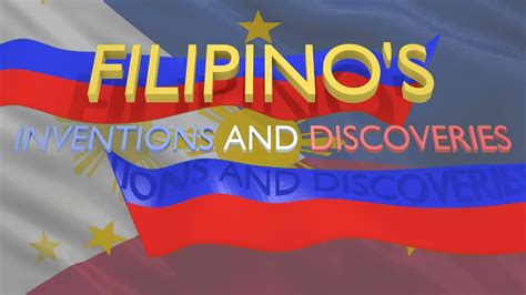 Filipino's Original Inventions and Discoveries - YouTube