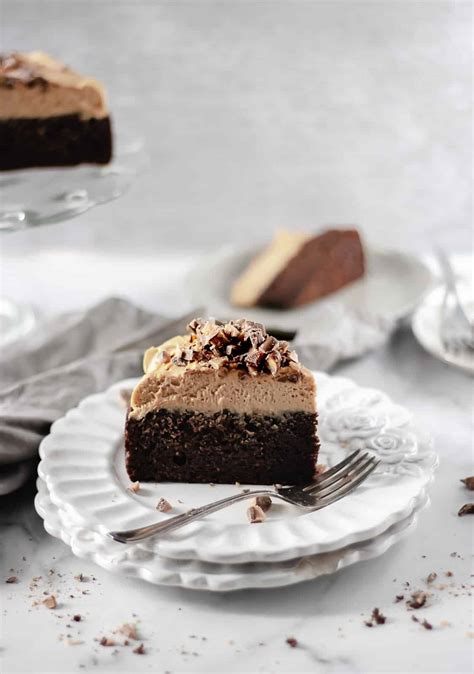 Chocolate toffee crunch cake - Kate the baker