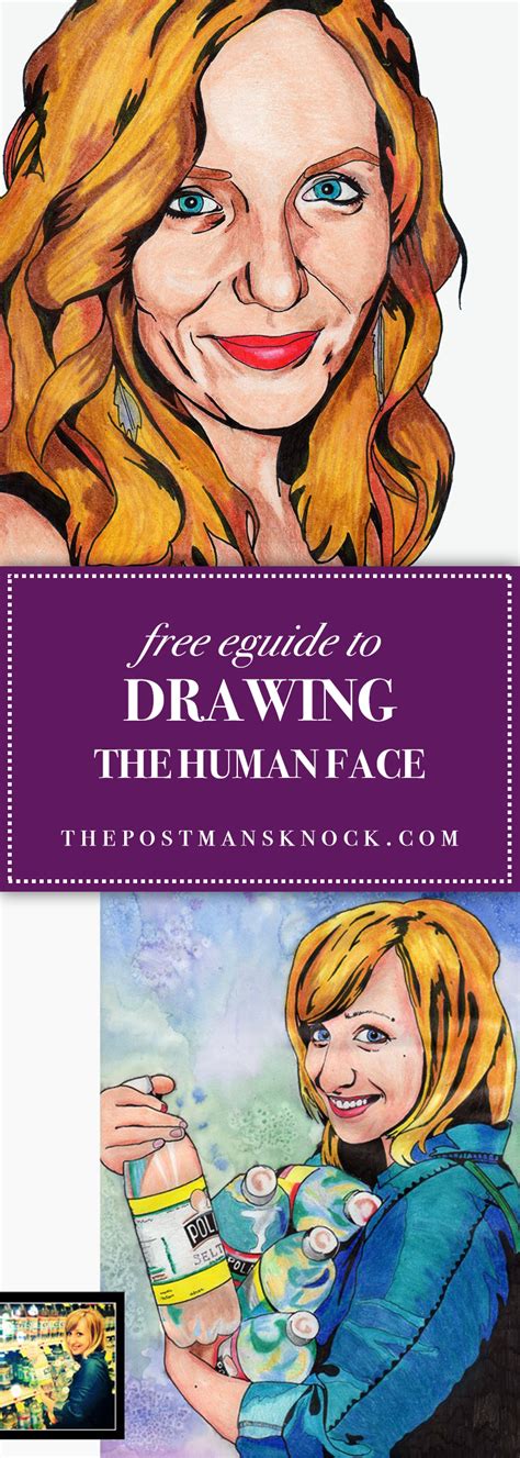 Free eGuide to Drawing the Human Face Postman's Knock, Human Face, Sketch Book, Anonymous ...