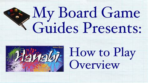 Hanabi - How to Play - My Board Game Guides