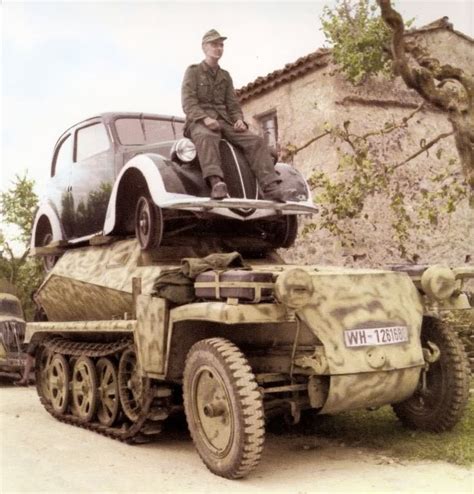 Pin on German Halftracks