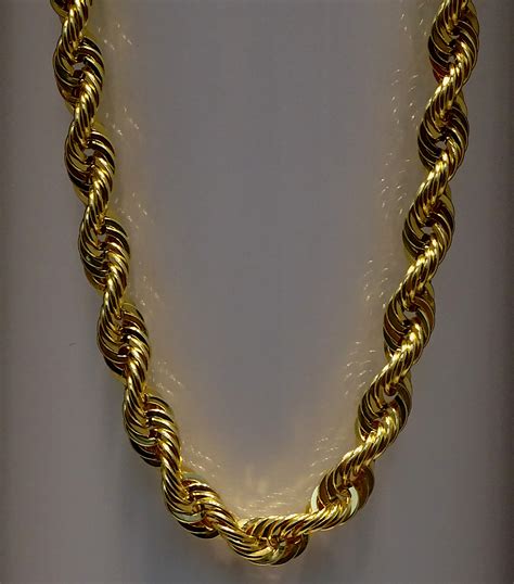 Gold Rope Chain Necklace Free Stock Photo - Public Domain Pictures