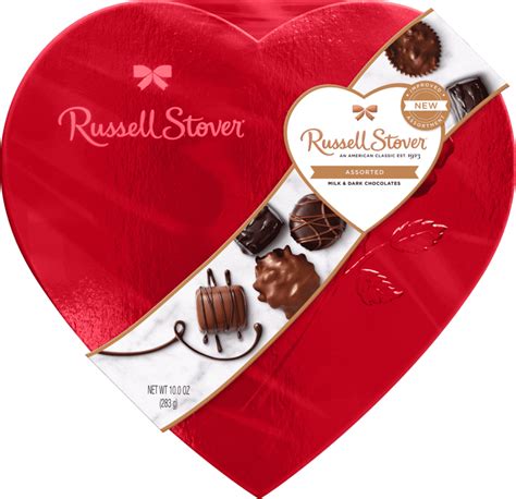 Russell Stover Assorted Milk & Dark Chocolates, 17 count, 10.0 oz - Walmart.com - Walmart.com