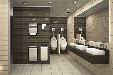 Toilet room at an office building design by dana shaked שיפוץ ועיצוב ...