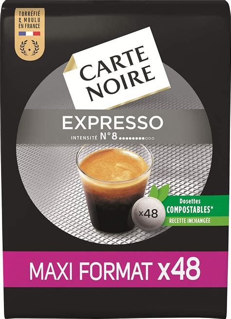 Carte Noire - Espresso Coffee in No. 8 Pods – 48 Individual Soft Espresso Pods : Amazon.com.be ...