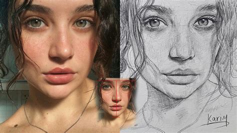 Drawing Lifelike Portraits: Step-by-Step with the Loomis Method - YouTube