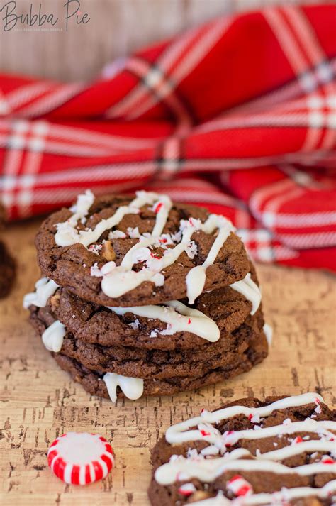 Easy Chocolate Peppermint Cookies Recipe - BubbaPie