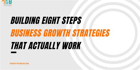 8 Steps Guide To Create Business Growth Strategies For Your Business