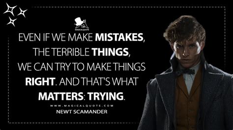 Newt Scamander Quotes - MagicalQuote