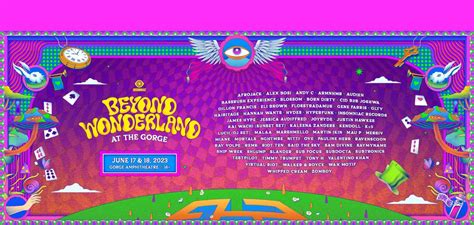 Beyond Wonderland 2023 at Gorge Amphitheatre in George, WA - Every day, through June 18 ...