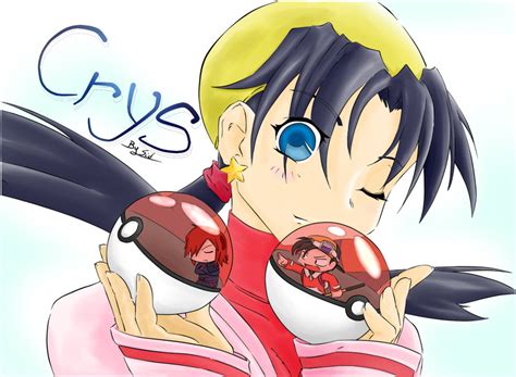 Gold, Silver, and Crystal - Pokémon Adventures Fan Art (28096535) - Fanpop