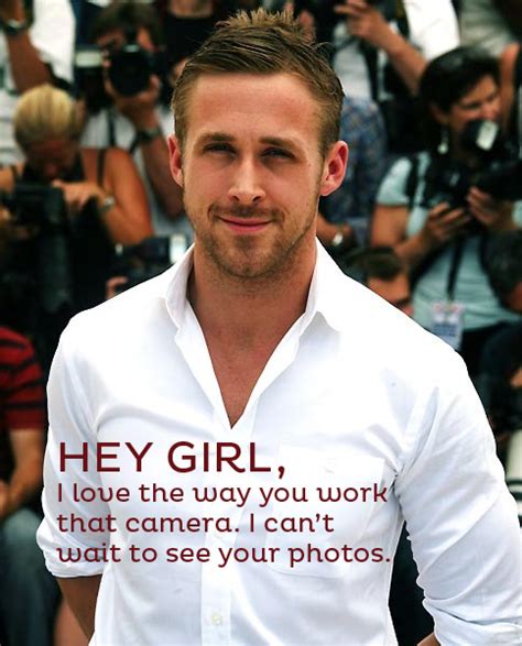 Fun Celebrity Pics: Ryan Gosling Hey Girl Photos Part 1