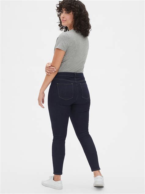 Mid Rise Curvy True Skinny Jeans | Gap