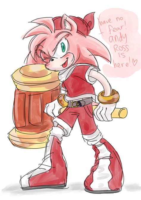 :.Amy Rose Genderbender.: by 0-MermaidRibbon-0 on DeviantArt