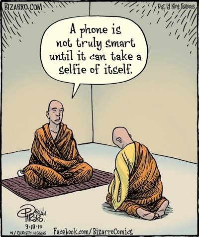 Meditation is some serious funny business for Bizarro comic-strip ...