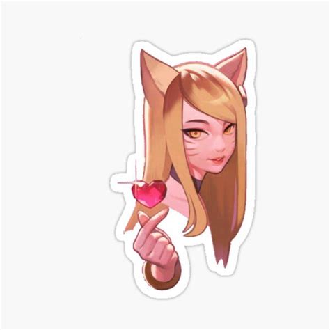 Ahri Stickers for Sale | Star guardian skins, Ahri league, League of legends