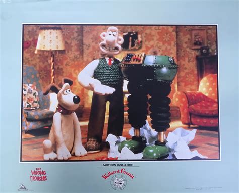 Akim Stripwinkel - Wallace & Gromit - Poster The wrong trousers