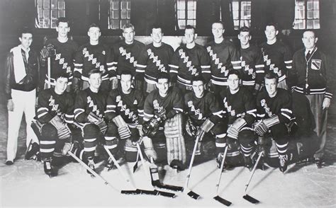 New York Rangers Team Photo 1948-49 | HockeyGods