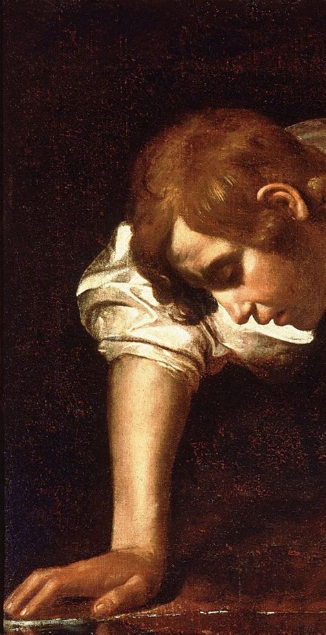 "Narcissus" by Caravaggio - Painting of Narcissus Analysis