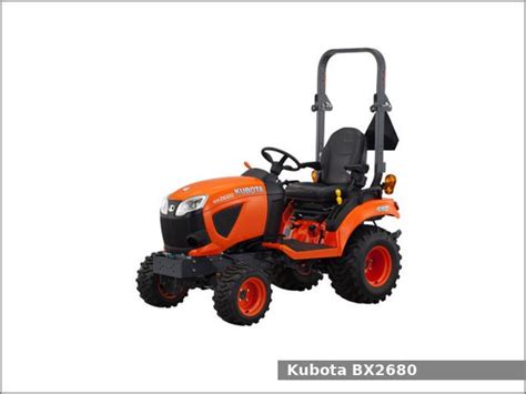 Kubota BX2680 compact utility tractor: review and specs - Tractor Specs