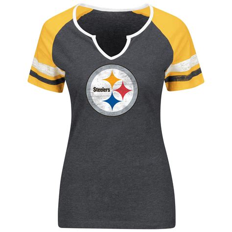 NFL Women's Plus Graphic T-Shirt - Pittsburgh Steelers