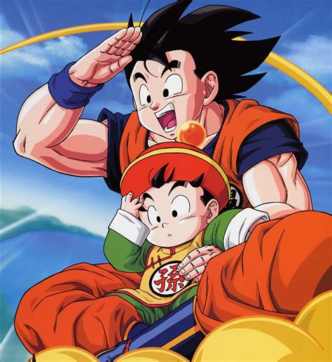 Goku e Gohan | Mangá dragon ball, Desenhos dragonball, Goku criança