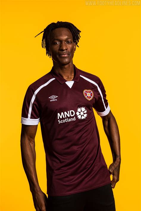 Hearts 21-22 Home Kit Released - Footy Headlines