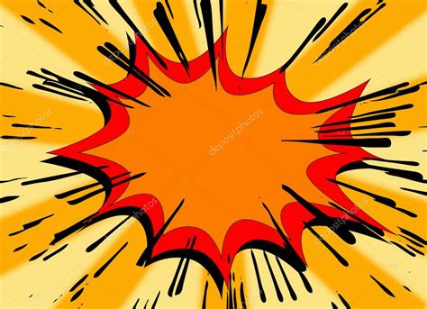 Cartoon Explosion Drawing — Stock Photo © drcmarx #139460272