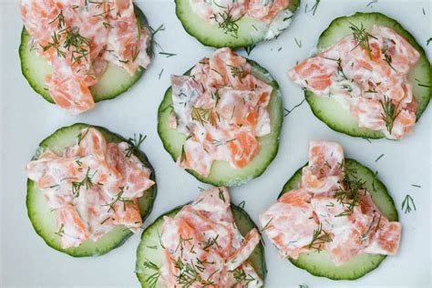 Smoked Salmon Canapés | Vanilla Bean Cuisine recipes