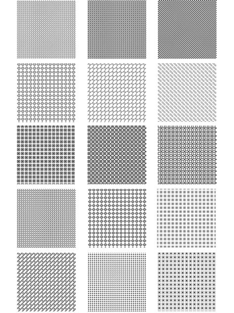 15 pixel patterns - GraphicsFuel