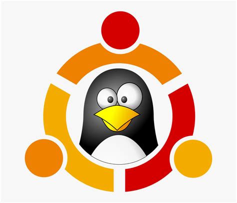 Transparent Linux Penguin Png - Ubuntu Linux Logo Png, Png Download , Transparent Png Image ...