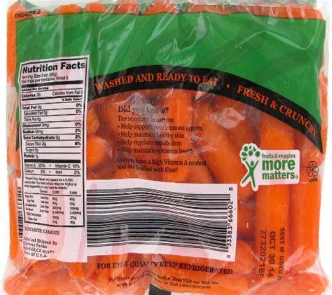 Baby Carrots, 1 Lb - Food 4 Less