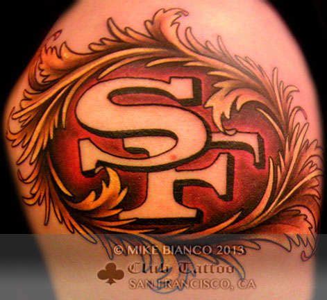 sf 49ers logo tattoo - Google Search | Arm tattoos for women, 49ers ...