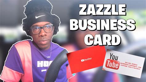 ZAZZLE BUSINESS CARD REVIEW - YouTube