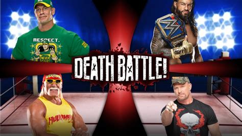 John cena vs hulk hogan vs stone cold steve austin vs Roman Reigns(WWE ...