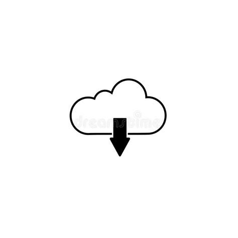 Icloud Icon in Filled, Thin Line, Outline and Stroke Style. Vector ...