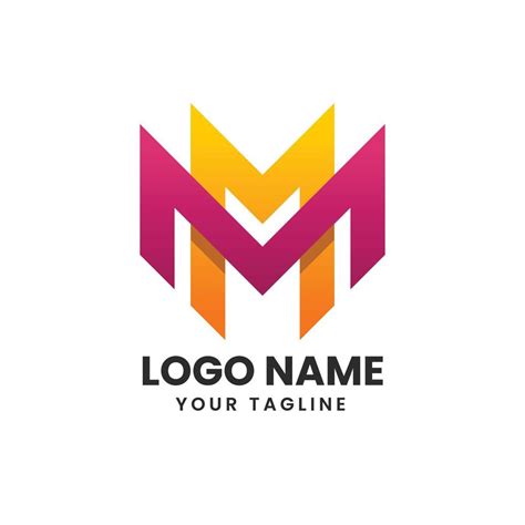 letter MM creative logo design 13729253 Vector Art at Vecteezy