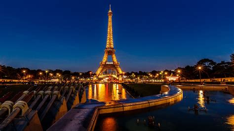 Wonderful Evening view Eiffel Tower Paris [19201080] | Eiffel tower ...