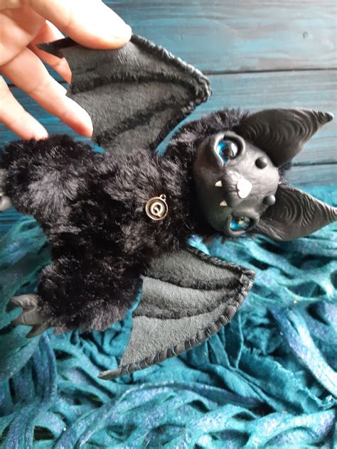 HALLOWEEN BAT toy Cute Bat plush Halloween Decoration | Etsy