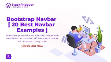 Bootstrap Navigation Bar [ 20 Best Navbar Examples ]