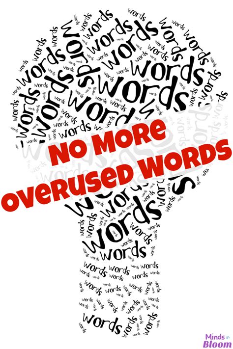 No More Overused Words - Minds in Bloom