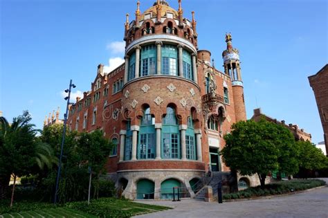 One of the Buildings in the Historic Sant Pau Hospital in Barcelona ...