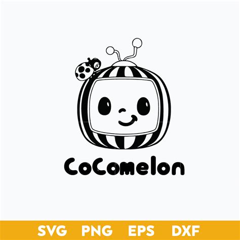 Cocomelon Outline Svg, Cocomelon Cut file Cocomelon Vector, - Inspire ...