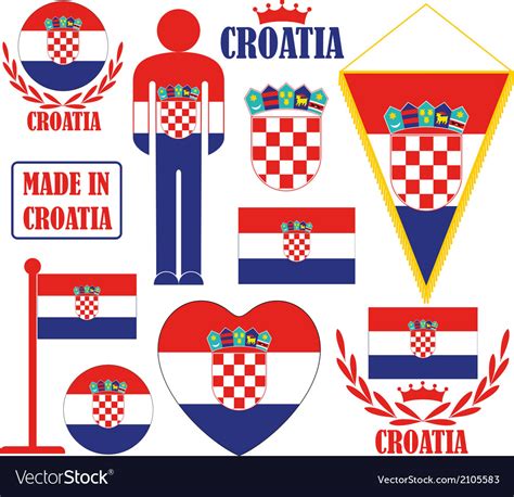 Croatia Royalty Free Vector Image - VectorStock