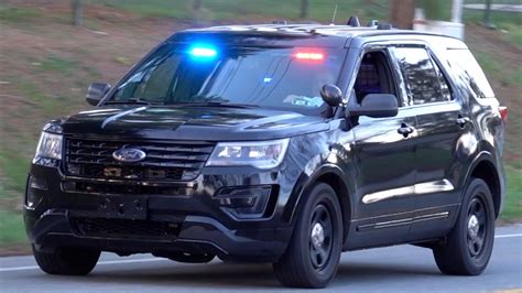 Unmarked Ford Explorer Police Unit Responding - YouTube