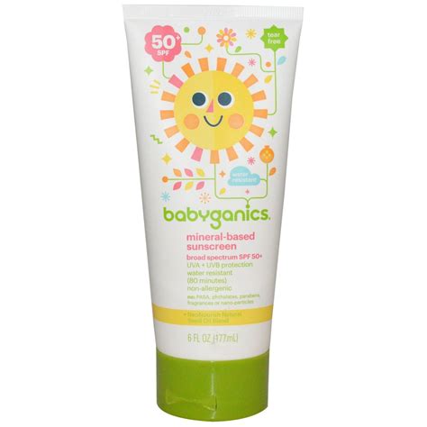 Natural Sunscreens That You'll Actually Want to Reapply | Sunscreen lotion, Babyganics, Spf ...