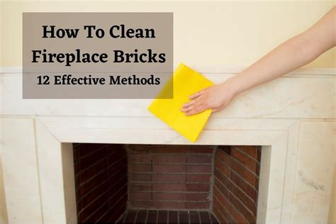 How To Clean Fireplace Bricks (12 Effective Methods) Cleaning Brick ...