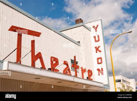 Yukon Theatre. Whitehorse, Yukon Territory, Canada Stock Photo - Alamy