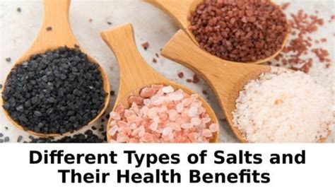 Different Types of Salts and Their Health Benefits by Muhammad Asif - Issuu